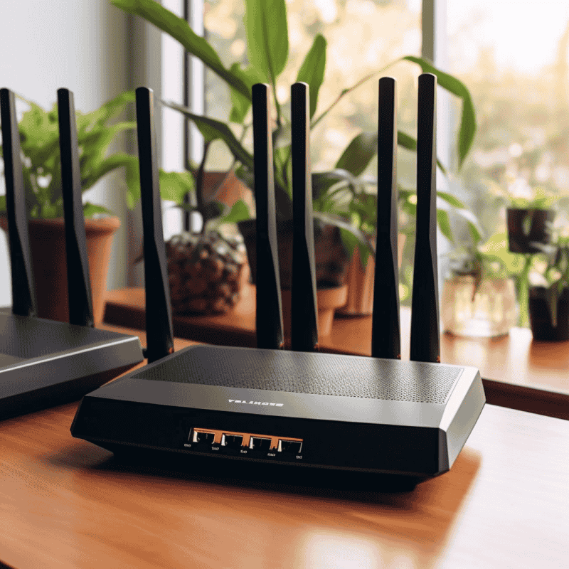 High-Speed Dual-Band Wi-Fi 6 Router with 3000Mbps