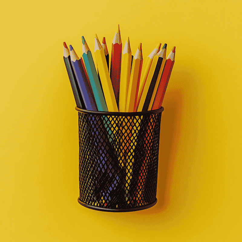 Premium Pencils & Erasers Set – Perfect for School, Drawing, and Writing