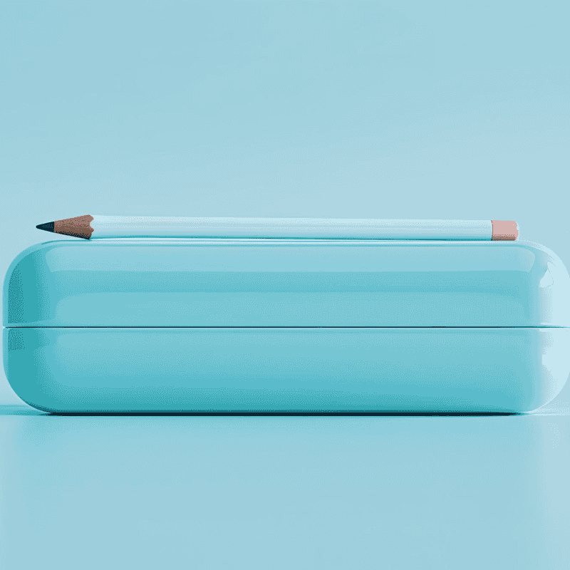 Durable Kids' Pencil Box – Stylish, Spacious, and Perfect for Organizing School Supplies