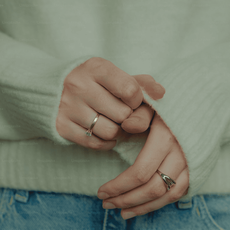 Silver Fashion Ring with Ruby