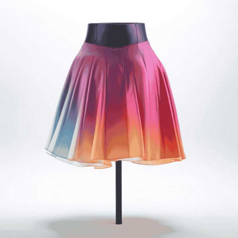 Women's Elegant A-Line Cotton Skirt for Effortless Style and Comfort