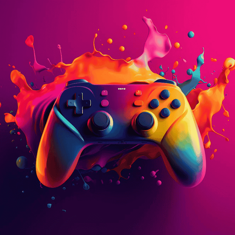 Wireless Bluetooth Game Controller for PC and Console