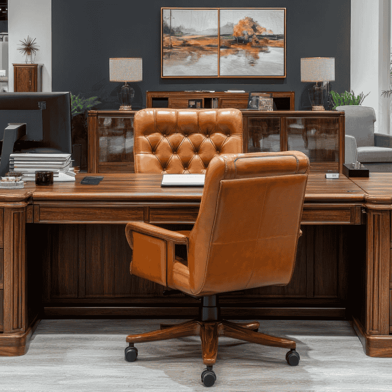 Ergonomic Executive Office Desk