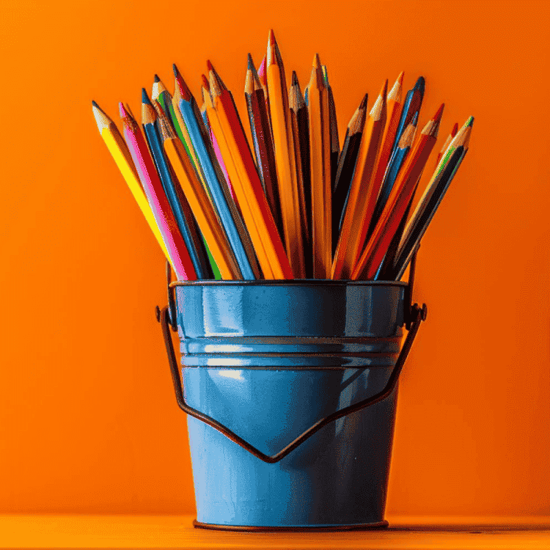 Premium Pencils & Erasers Set – Perfect for School, Drawing, and Writing