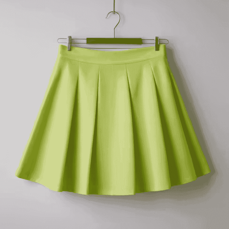 Women's Elegant A-Line Cotton Skirt for Effortless Style and Comfort