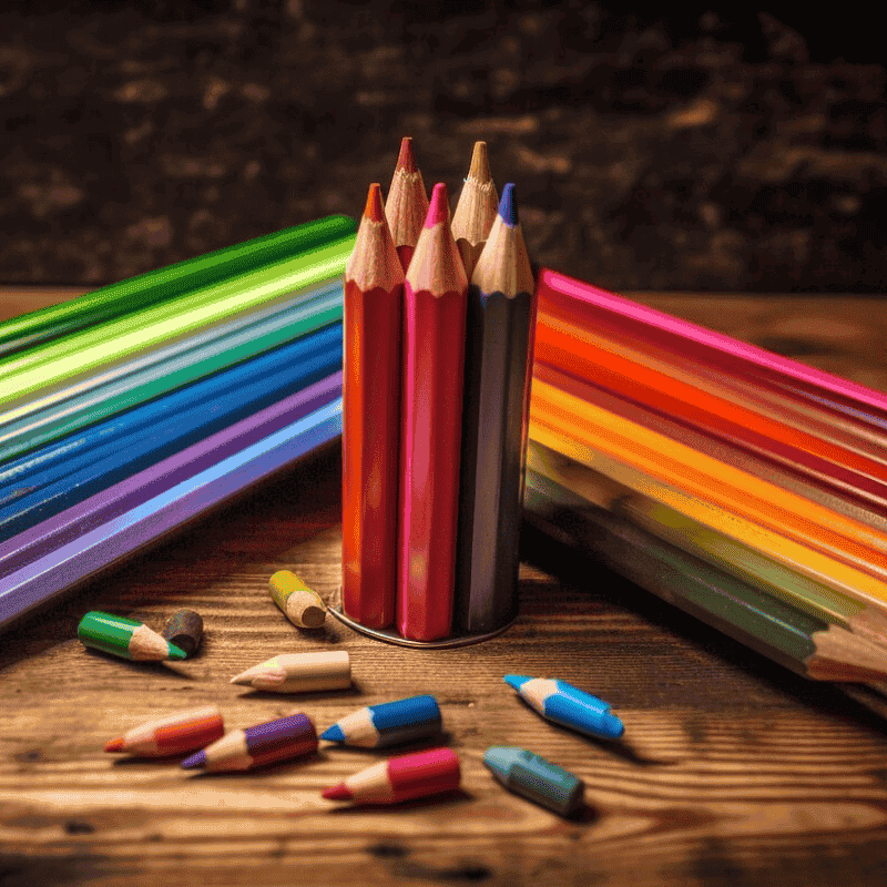Premium Pencils & Erasers Set – Perfect for School, Drawing, and Writing