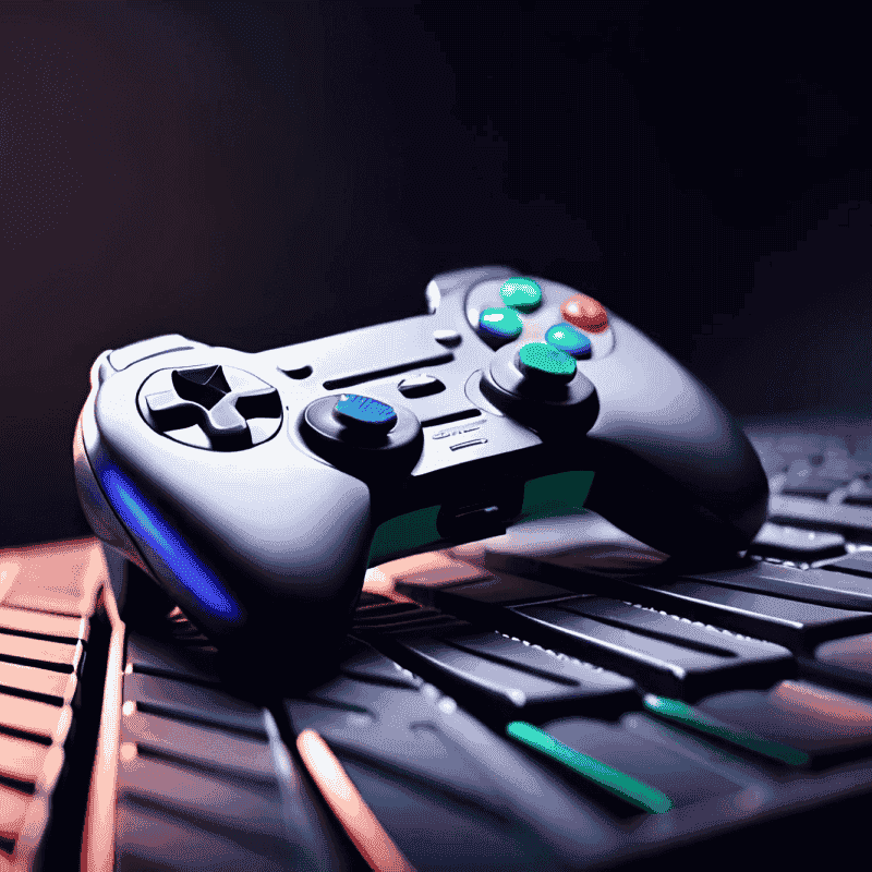 Wireless Bluetooth Game Controller for PC and Console